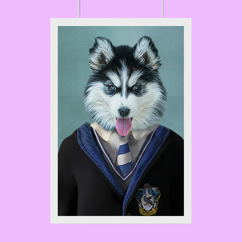 Harry Potter Raven Claw - Custom Pet Portrait